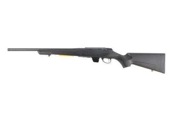 Tikka T1x MTR 22LR Bolt Action Rifle has an asymmetrical grip pattern for reliable handling